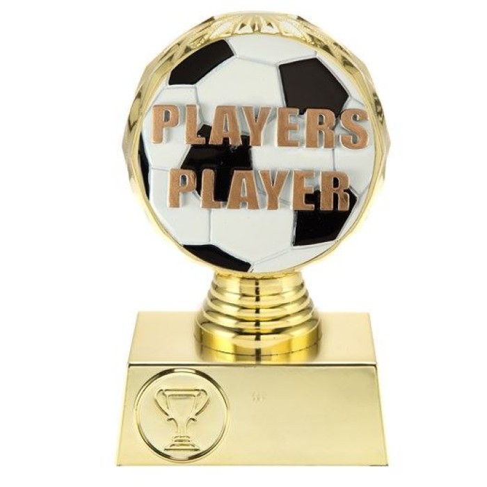  GOLD PLAYERS PLAYER AWARD - 13.5CM
